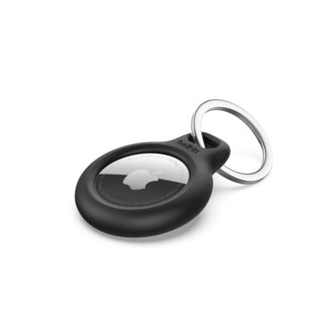 Belkin Secure Holder with Key Ring for AirTag - Black Belkin Secure Holder with Key Ring for AirTag - Black